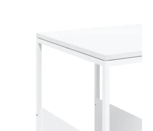 Galdiņš, Balts, 55X36X59,5 Cm, Inženierijas Koks Vidaxl