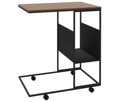 Lisalaud Ratastega, Must, 55 X 36 X 63,5 cm Tehispuit Lisalaud Ratastega, Must, 55 X 36 X 63,5 cm Tehispuit