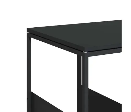 Lisalaud Ratastega, Must, 55 X 36 X 63,5 cm Tehispuit