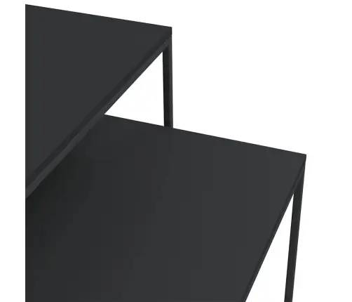 Kohvilaua Komplekt 2 Tk, Tehispuit Ja Metall