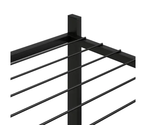 Puķu Statīvs Ar Riteņiem, 83X25X103,5 Cm, Melns, Dzelzs Vidaxl Puķu Statīvs Ar Riteņiem, 83X25X103,5 Cm, Melns, Dzelzs Vidaxl