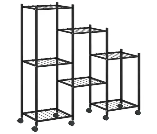 Lillealus Ratastel, 83 X 25 X 83,5 cm Must, Raud