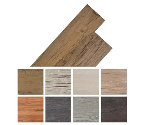 Grīdas Dēļi, Pašlīmējoši, 2,51 M², 2 Mm, Riekstu Brūni, Pvc Vidaxl