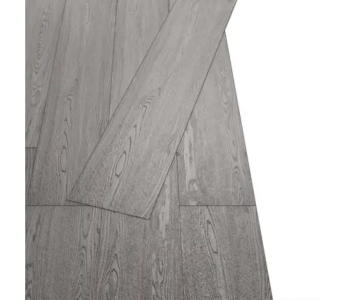 Grīdas Dēļi, Pašlīmējoši, 2,51 M², 2 Mm, Tumši Pelēki, Pvc Vidaxl