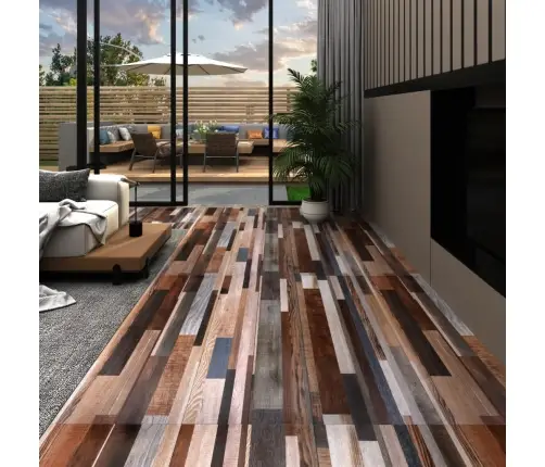 Iseliimuvad Pvc-Põrandaplaadid 2,51 M², 2 Mm, Mitmevärviline
