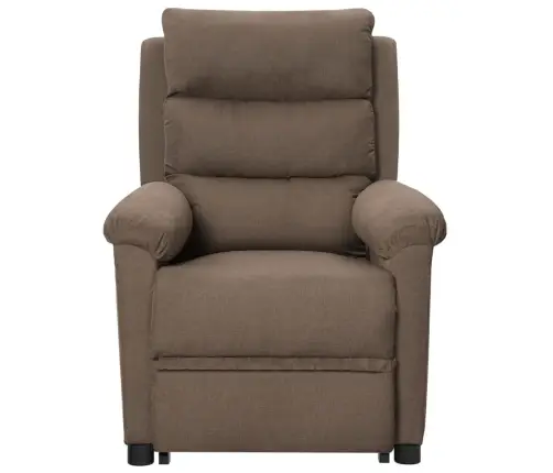 Püstitõusmist Toetav Massaažitool, Pruunikashall, Kangas