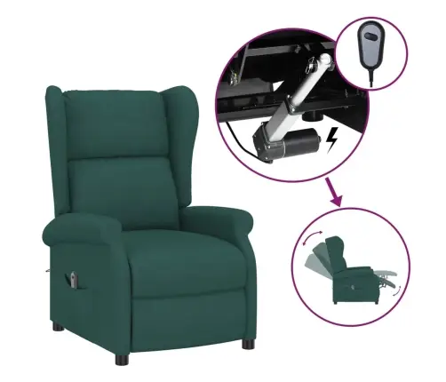 Elektriline Reguleeritav Tugitool, Tumeroheline, Kangas