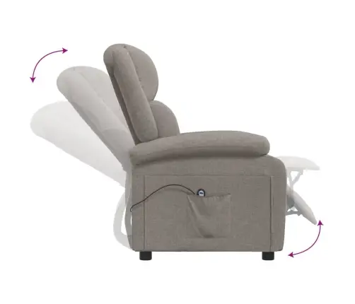 Elektriline Tugitool, Pruunikashall Kangas