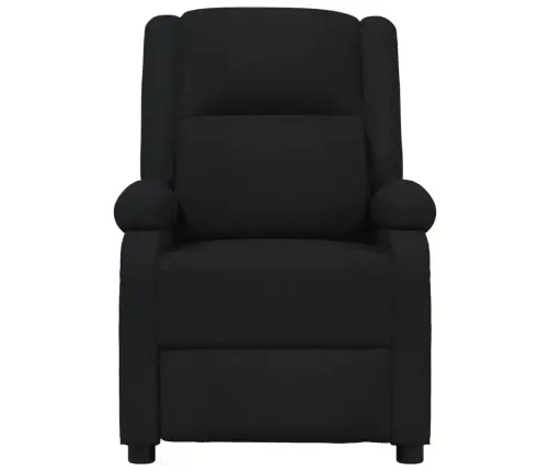 Elektrisks Masāžas Krēsls, Melns Audums Vidaxl