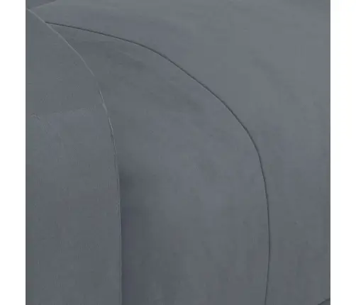 Elektrisks Atpūtas Krēsls, Atgāžams, Tumši Pelēks Samts Vidaxl