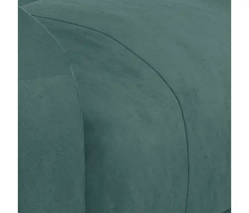 Elektrisks Atpūtas Krēsls, Atgāžams, Tumši Zaļš Samts Vidaxl