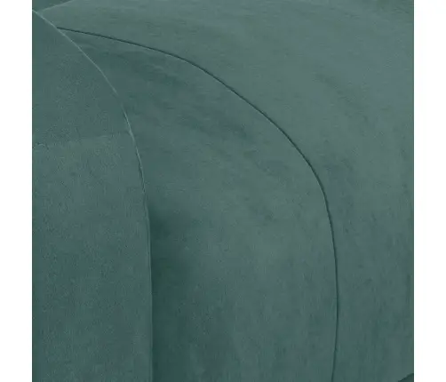 Elektrisks Masāžas Krēsls, Tumši Zaļš Samts Vidaxl