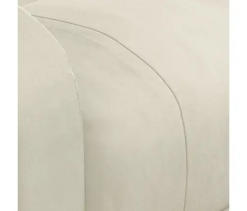 Elektriskais Masāžas Krēsls, Krēmkrāsas Samts Vidaxl