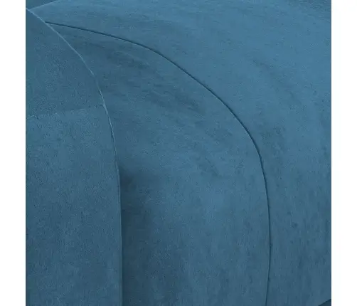 Elektrisks Masāžas Krēsls, Zils Samts Vidaxl