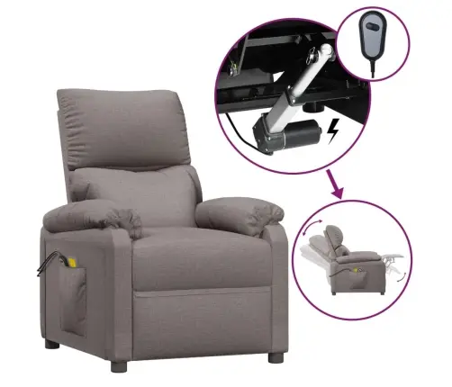 Elektriline Massaažitool, Pruunikashall, Kangas