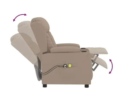 Elektriline Massaažitool, Cappuccino, Kunstnahk