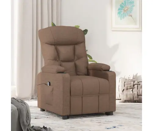 Elektriline Tugitool, Pruun, Kangas