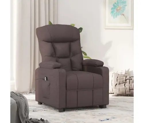 Elektriline Tugitool, Tumepruun, Kangas