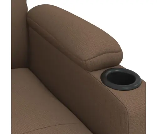 Elektriline Tugitool, Pruun, Kangas