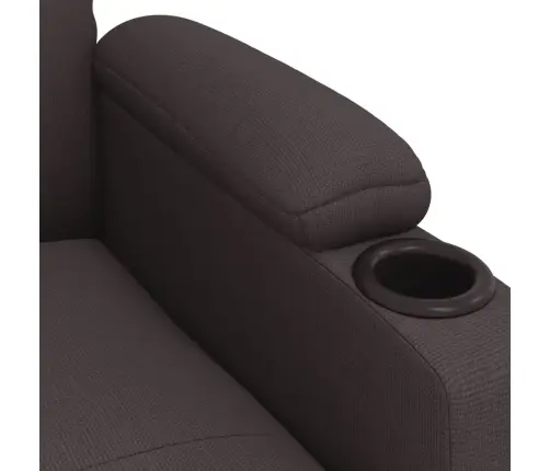 Elektriline Tugitool, Tumepruun, Kangas