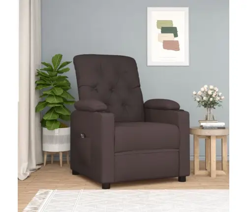 Elektriline Tugitool, Tumepruun, Kangas