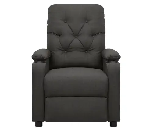 Elektriskais Masāžas Krēsls, Tumši Pelēks Audums Vidaxl