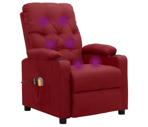 Elektriline Massaažitool, Veinipunane, Kangas