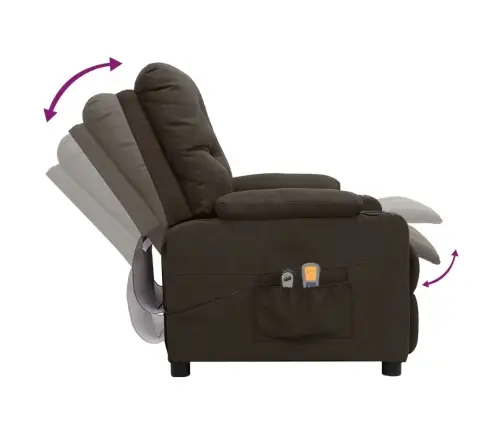 Elektriline Massaažitool, Tumepruun, Kangas