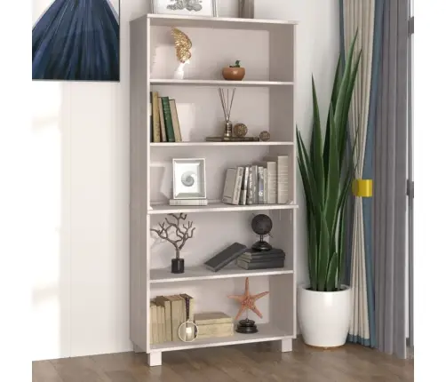 Komoda Hamar, Baltos Spalvos, Pušies Medienos Masyvas