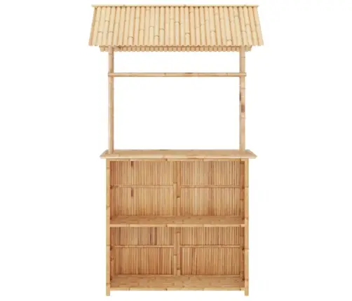 3-Daļīgs Bāra Mēbeļu Komplekts, Bambuss Vidaxl 3-Daļīgs Bāra Mēbeļu Komplekts, Bambuss Vidaxl