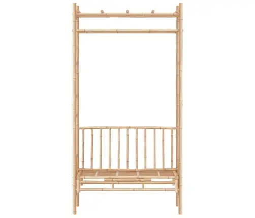 Sodo Suoliukas Su Pergole, 116cm Bambukas