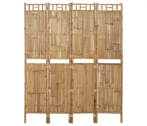 4-Paneļu Istabas Aizslietnis, Bambuss, 160X180 Cm Vidaxl
