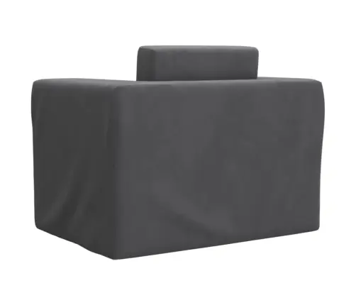 Vaikiška Sofa-Lova, Antracito Spalvos, Minkštas Pliušas