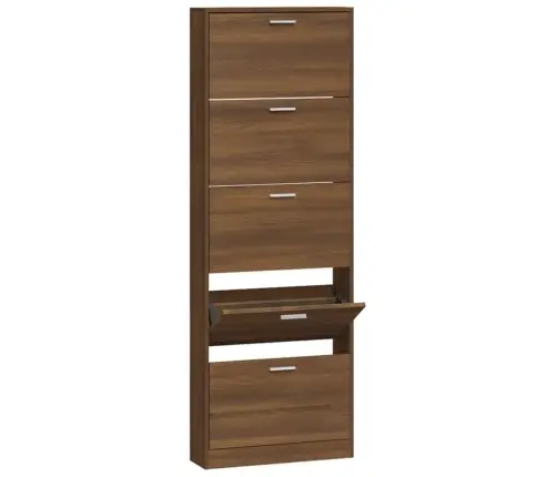 Jalatsikapp, Pruun Tamm, 59X17X169 cm Tehispuit