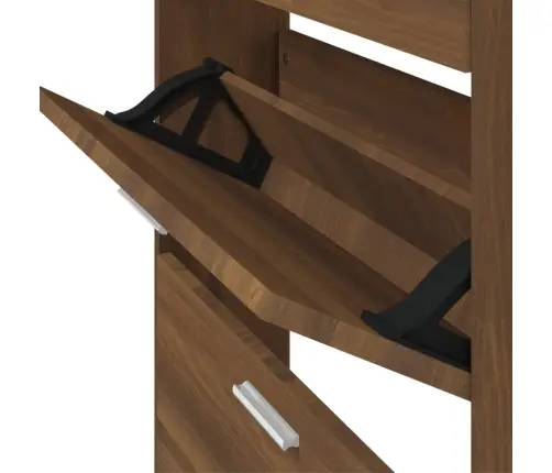 Jalatsikapp, Pruun Tamm, 59X17X169 cm Tehispuit