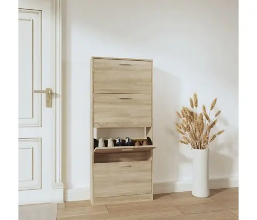 Jalatsikapp, Tammevärvi, 59 X 17 X 150 cm Tehispuit