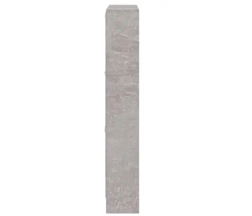 Spintelė Batams, Betono Pilka, 59X17X108cm Apdirbta Mediena