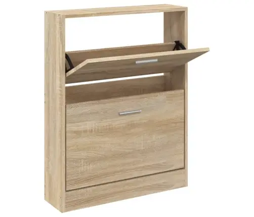 Batų Spintelė, Ąžuolo Spalvos, 59X17X81 cm Inžinerinė Mediena