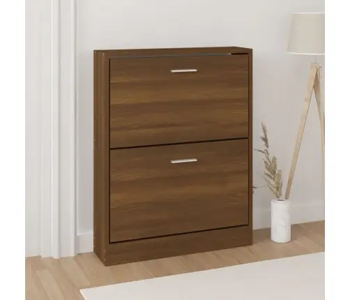 Spintelė Batams, Ruda Ąžuolo, 59X17X81cm Apdirbta Mediena