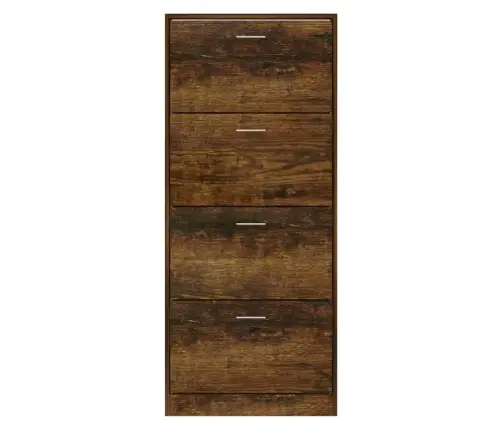 Spintelė Batams, Dūminio Ąžuolo, 63X24X147cm Apdirbta Mediena