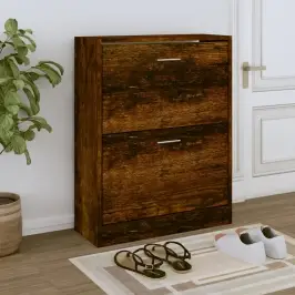 Spintelė Batams, Dūminio Ąžuolo, 63X24X81cm Apdirbta Mediena