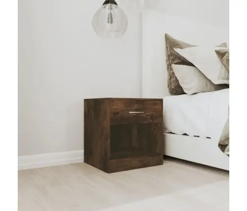 Naktsskapīši Ar Atvilktni, 2 Gab., Ozolkoka Krāsa Vidaxl