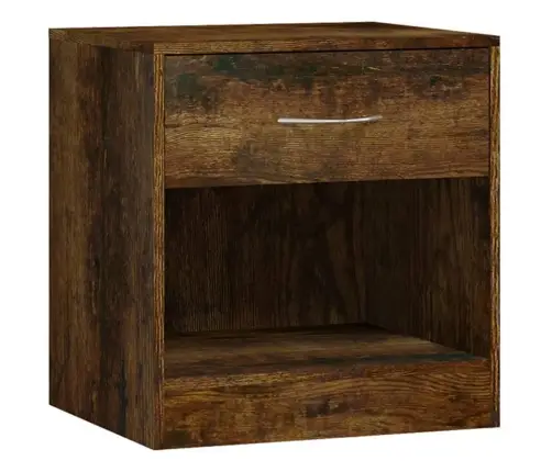 Naktsskapīši Ar Atvilktni, 2 Gab., Ozolkoka Krāsa Vidaxl