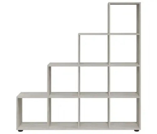 Trepi Raamaturiiul, Betoonhall, 142 cm Tehispuit