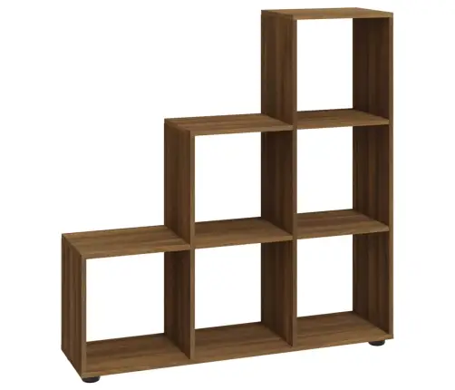 Trepi Raamaturiiul, Pruun Tamm, 107 cm Tehispuit