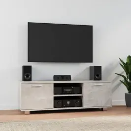 Telerikapp, Betoonhall, 120 X 40,5 X 35 cm Tehispuit