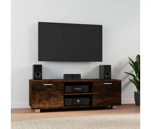 Tv Skapītis, Ozolkoka Krāsa, 120X40,5X35 Cm, Inženierijas Koks Vidaxl