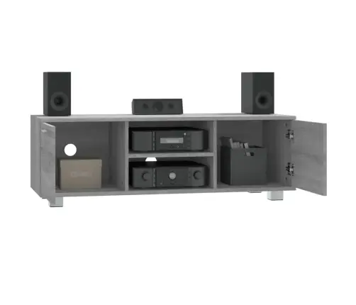 Tv Skapītis, Pelēks, 120X40,5X35 Cm, Inženierijas Koks Vidaxl Tv Skapītis, Pelēks, 120X40,5X35 Cm, Inženierijas Koks Vidaxl