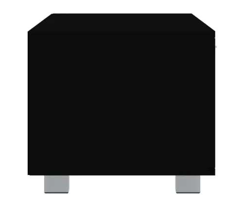 Telerikapp, Must, 140 X 40,5 X 35 cm Tehispuit