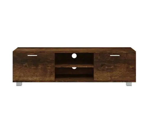 Televizoriaus Spintelė, Dūminio Ąžuolo, 140X40,5X35cm Mediena